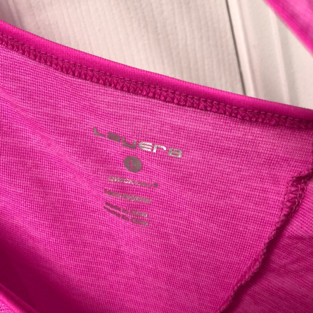 Pink Workout Tank - Picture 3 of 3